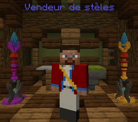 Stèles 1 pnj npc vendeur stele
