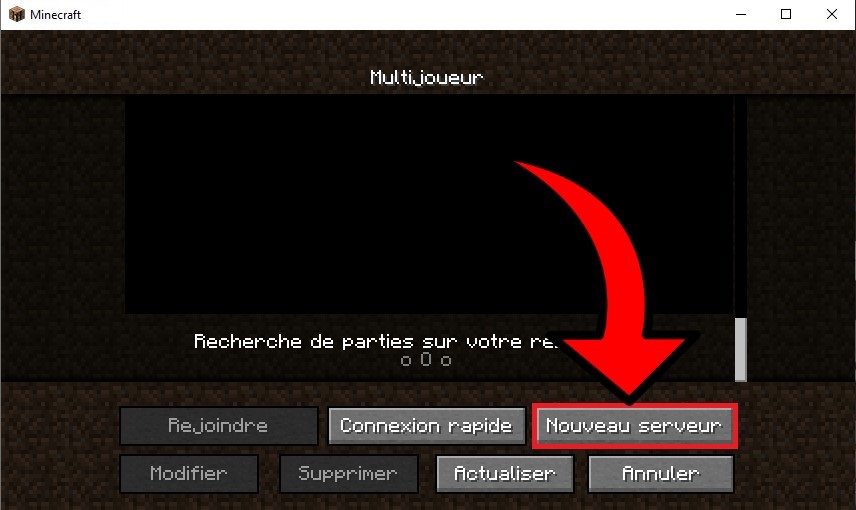 liste serveur minecraft